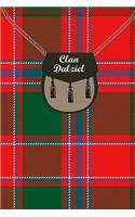 Clan Dalziel Tartan Journal/Notebook