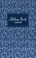 Address Book Large Print