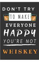 Don't Try to Make Everyone Happy You're Not Whiskey