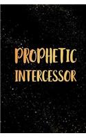 Prophetic Intercessor: Blank Lined Journal Notebook, 120 Pages, Soft Matte Cover, 6 x 9