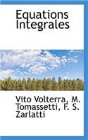 Equations Integrales