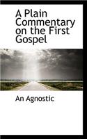 A Plain Commentary on the First Gospel