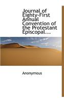 Journal of Eighty-First Annual Convention of the Protestant Episcopal...