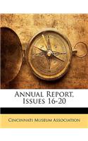 Annual Report, Issues 16-20: (English)
