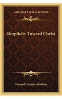 Simplicity Toward Christ