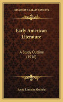 Early American Literature