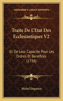 Traite De L'Etat Des Ecclesiastiques V2