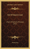 Out Of Nature's Creed