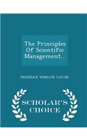 Principles of Scientific Management... - Scholar's Choice Edition