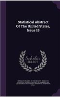 Statistical Abstract of the United States, Issue 15