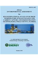 Final Environmental Assessment for RTI International Scale-Up of High-Temperature Syngas Cleanup and Carbon Capture and Sequestration Technologies, Polk County, Florida (DOE/EA-1867)