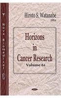 Horisons in Cancer Research