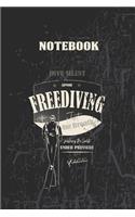 Freediving / Freediver / Apnoe - Notebook
