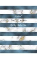 Undated Daily Planner - My Day, Meals & Notes
