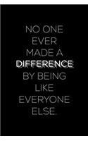 Make a difference