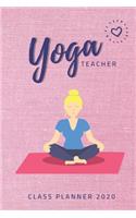 YOGA - Yoga Teacher's Journal 2020 - PINK