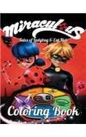 Miraculous Tales of Ladybug and Cat Noir Coloring Book