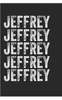 Name JEFFREY Journal Customized Gift For JEFFREY A beautiful personalized