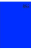 2020 Diary Week To View Weekly & Monthly Planner: Electric Blue Calendar Schedule + Organizer Year Planner For Business, Office, Home, University, College, School, Appointments, Organizer.