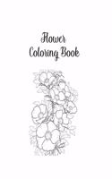 Flower Coloring Book: Flower Gifts for Toddlers, Kids 4-8, Girls 8-12 or Adult Relaxation - Cute Easy and Relaxing Birthday Coloring Book Made in USA