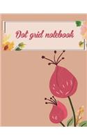 Dot grid notebook: Daily Notebook to Write in Bullet Dots & Dot Grid Paper 120 Pages 8.5x11.