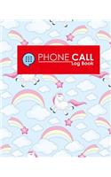 Phone Call Log Book: (66 Phone Call Log Book)