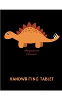 Stegosaurus Dinosaur Handwriting Tablet