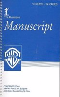 64 page A4 Manuscript book (10 stave, spiral white)