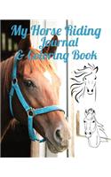My Horse Riding Journal & Coloring Book