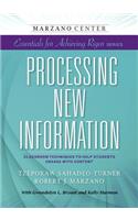 Processing New Information