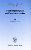 Staatsangehorigkeit Und Staatensukzession