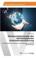 Steuerungskonzepte der wertorientierten Unternehmensführung