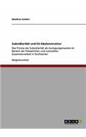 Subsidiarität und EU-Säulenstruktur