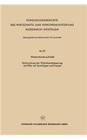 Untersuchung Der Wäscheentwässerung Mit Hilfe Von Zentrifugen Und Pressen