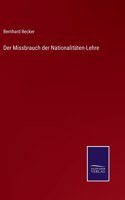 Missbrauch der Nationalitäten-Lehre