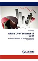 Why Is Cvar Superior to Var?