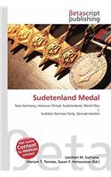 Sudetenland Medal: (English)