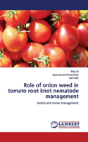 Role of onion weed in tomato root knot nematode management