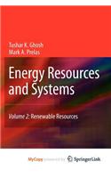 Energy Resources and Systems