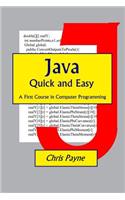 Java Quick and Easy