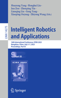 Intelligent Robotics and Applications