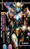 Metal Alien Mech Coloring Book