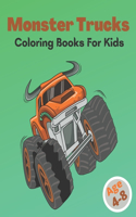 Monster Trucks Coloring Books For Kids