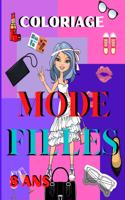 Coloriage mode filles 8 ans