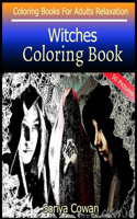 Witches Coloring Book For Adults Relaxation 50 pictures