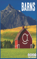 barns 2021 Calendar: 2021 Wall Calendar 18 Months Country Farm barns