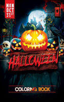 Mon oct 31st - Halloween Coloring Book