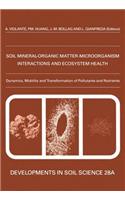 Soil Mineral-Organic Matter-Microorganism Interactions and Ecosystem Health