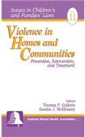 Violence in Homes and Communities