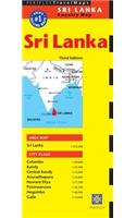 Sri Lanka Travel Map Third Edition